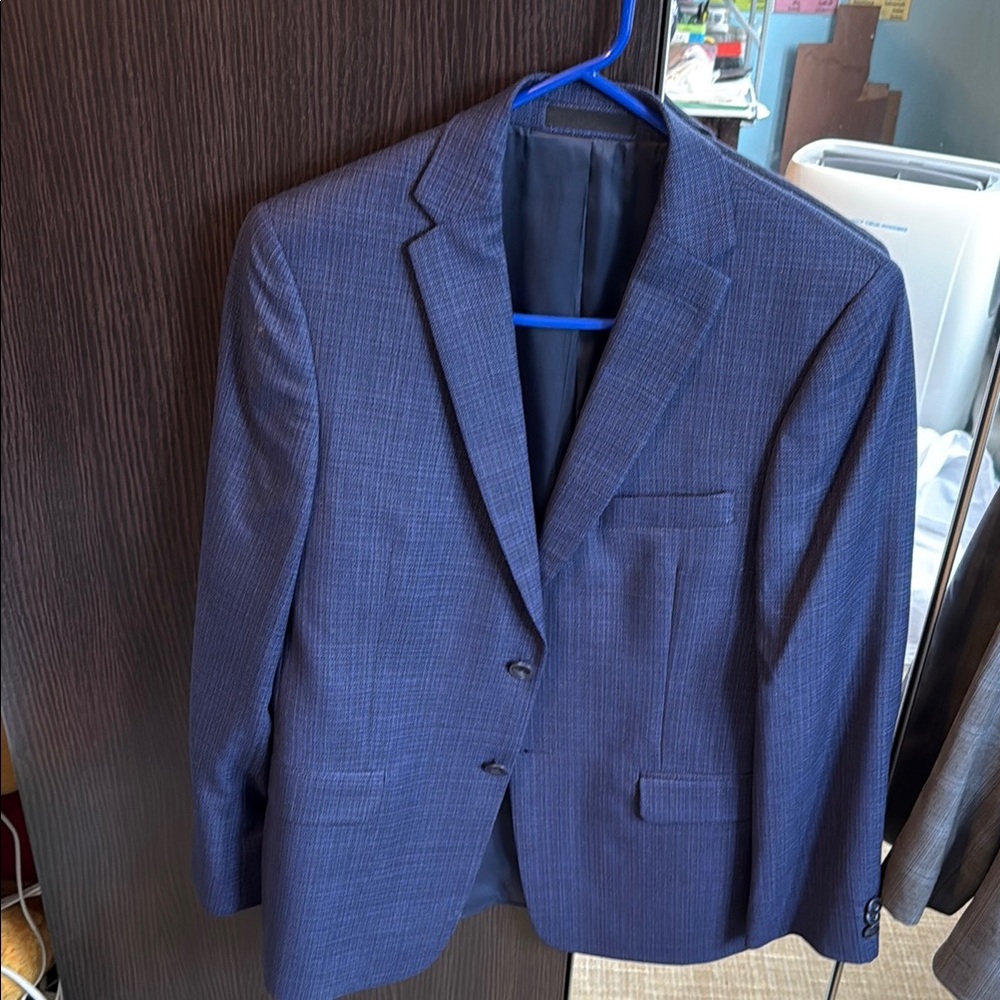 Boy’s  Blue Wool Blazer by Michael Kors